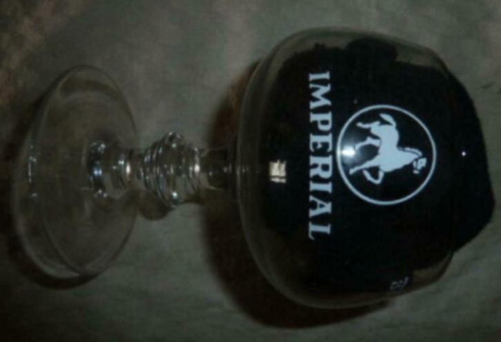 #F bier glas IMPERIAL ( Horse Ale ) 25 cl, Verzamelen, Glas en Drinkglazen, Nieuw, Bierglas, Ophalen of Verzenden