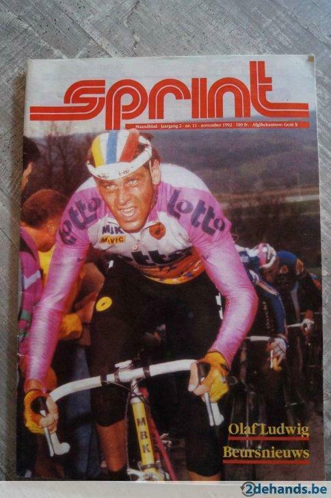 wielertijdschrift : SPRINT nr 11 november 1992, Livres, Journaux & Revues, Neuf, Enlèvement ou Envoi