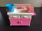 Vintage Barbie Gootsteen met accesoires jaren 80 - begin 90, Verzamelen, Ophalen of Verzenden, Gebruikt, Accessoires