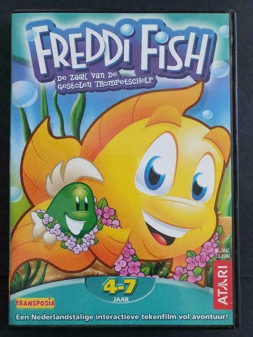 Freddi Fish - De zaak van de gestolen trompetschelp, Consoles de jeu & Jeux vidéo, Jeux | PC, Utilisé, Aventure et Action, 1 joueur