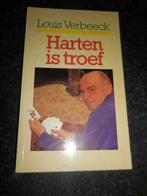 [182] boek : harten is troef Louis Verbeeck, Ophalen of Verzenden, Zo goed als nieuw, Louis verbeeck