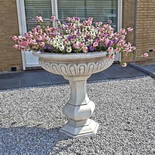 Bloembakken Siervazen Bloempotten Sierpotten van beton, Tuin en Terras, Tuinbeelden, Nieuw, Abstract beeld, Beton, Ophalen