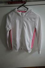 VESTE ADIDAS BLANCHE ET ROSE AGE 14/15 ANS, Kinderen en Baby's, Kinderkleding | Maat 170, Meisje, Ophalen of Verzenden, Sport- of Zwemkleding