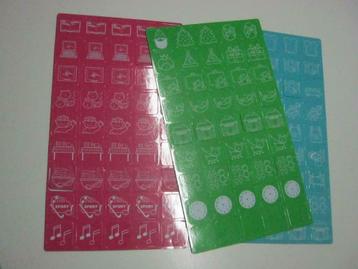 Magnetische planning symbolen  beschikbaar voor biedingen