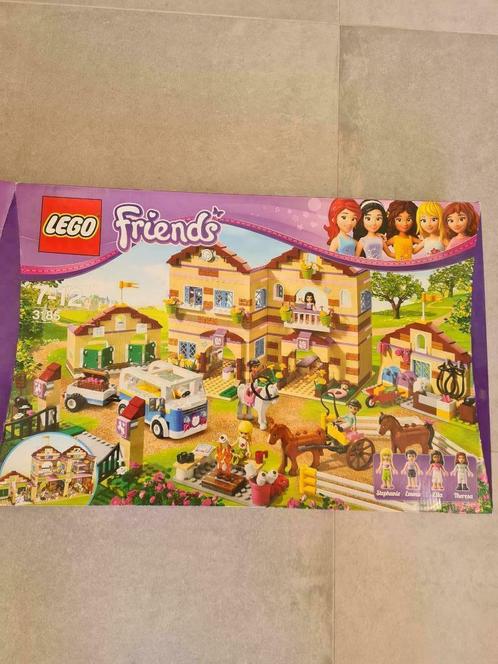 Lego Friends : Le camp d'équitation, Kinderen en Baby's, Speelgoed | Duplo en Lego, Zo goed als nieuw, Lego, Complete set, Ophalen of Verzenden