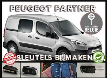 peugeot partner 2 sleutels disponible aux enchères