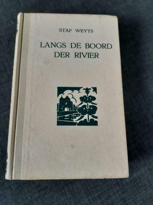 Langs de boord der rivier – Staf Weyts, Boeken, Literatuur, Gelezen, België, Ophalen of Verzenden
