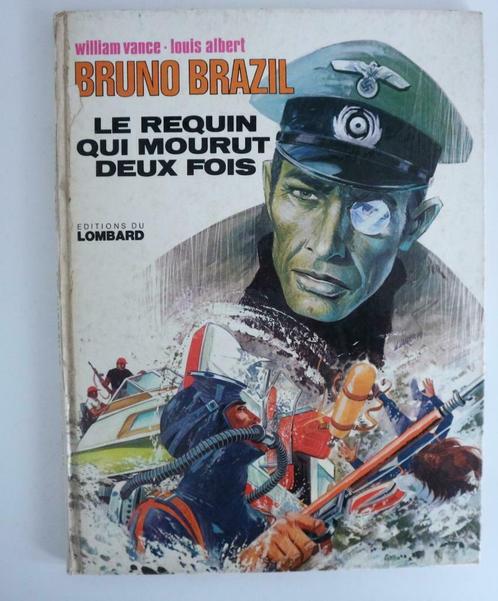 bd Bruno BRAZIL 1. Le requin qui mourut deux fois 1975, Livres, BD, Enlèvement ou Envoi