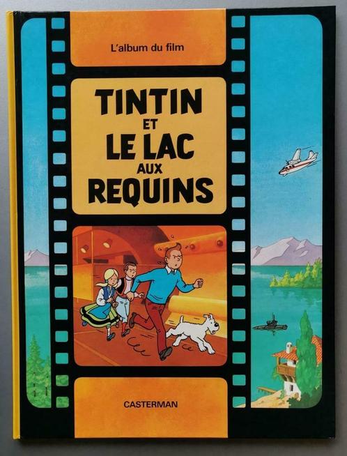 Tintin et Le Lac aux Requins - Réédition, Boeken, Stripverhalen, Zo goed als nieuw, Eén stripboek, Ophalen of Verzenden
