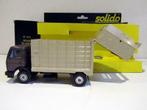 Vuiliswagen Mercedes 1217 K/32 Solido Referentie N°379, Ophalen of Verzenden, Zo goed als nieuw, Bus of Vrachtwagen