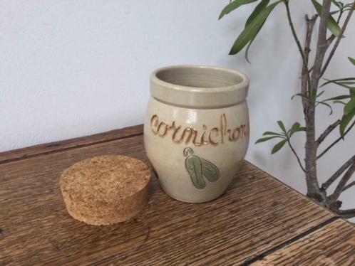 Pot à cornichons en grès (Bouffioux : Lardinois), Antiquités & Art, Antiquités | Céramique & Poterie, Enlèvement ou Envoi