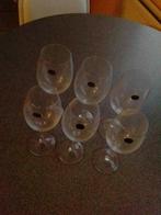 Wijnglazen - 3 rode wijn en 3 witte wijn, Huis en Inrichting, Nieuw, Glas of Glazen, Ophalen of Verzenden