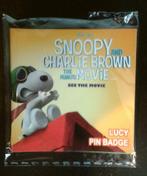 Pin Pin'sLucy Snoopy en Charlie Brown The Movie, Verzamelen, Verzenden, Snoopy, Nieuw