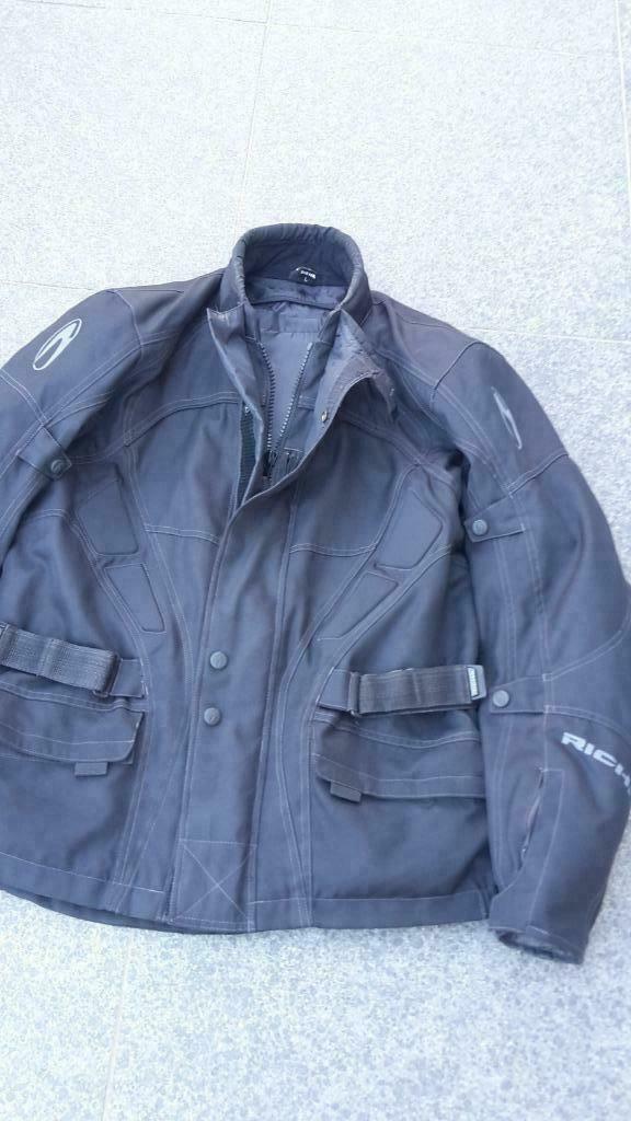zwarte Richa moto vest maat Large, Motoren, Kleding | Motorkleding, Ophalen of Verzenden