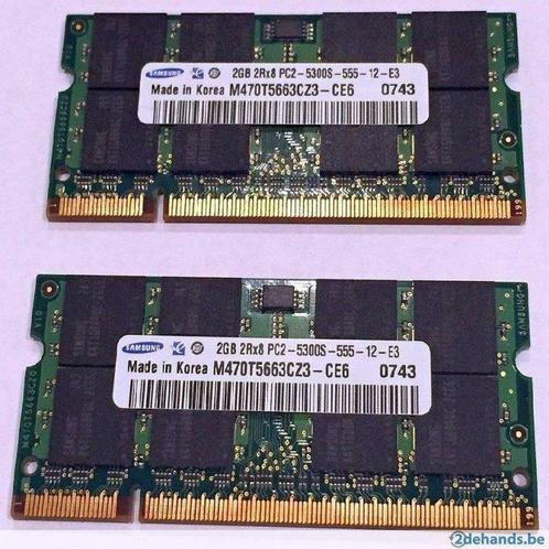 4GB RAM Upgrade Kits - DDR2 en DDR3 voor Laptop en Desktop, Informatique & Logiciels, Mémoire RAM, Neuf, Desktop, DDR2, Enlèvement ou Envoi