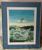 Lithographie signée et encadrée de l’artiste Nadia Becker., Ophalen