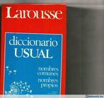 Larousse diccionario usual nombres comunes nombres propios, Livres, Neuf