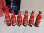 Lot van 6 flessen verpakt in coca cola rode duiveltjes, Nieuw, Ophalen of Verzenden