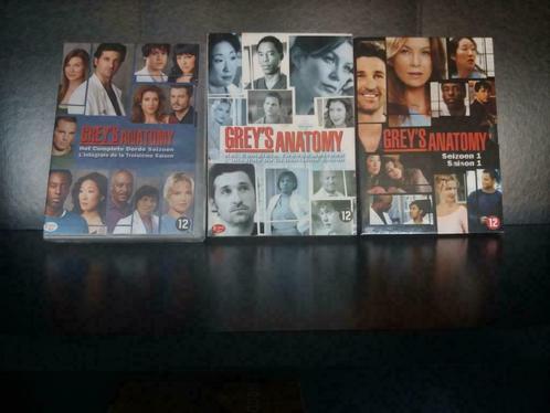 Grey's Anatomy (Seizoenen 1-2-3), Cd's en Dvd's, Dvd's | Tv en Series, Zo goed als nieuw, Drama, Vanaf 12 jaar, Ophalen