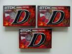 Blanco Audio Cassettes, Ophalen of Verzenden, Nieuw in verpakking, 2 t/m 25 bandjes, Onbespeeld