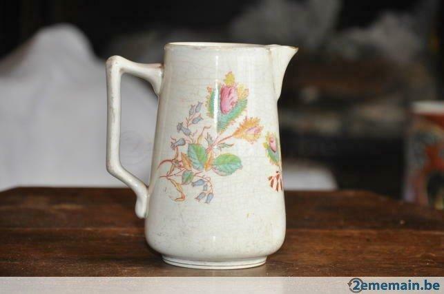 ancien pot au lait bouton de rose Maastricht, Antiek en Kunst, Antiek | Keramiek en Aardewerk, Ophalen of Verzenden