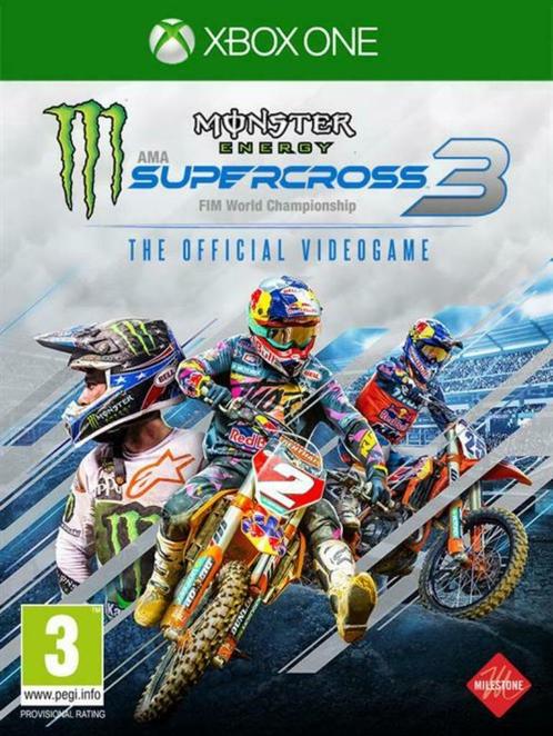 Nieuw - Monster Energy Supercross 3 - The Official Videogame, Consoles de jeu & Jeux vidéo, Jeux | Xbox One, Neuf, Online, Envoi