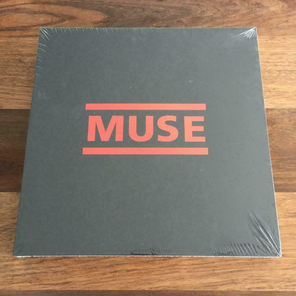 ② 4LP+9Cd Box Muse Origin Of Muse COLOURED Vinyl NIEUW