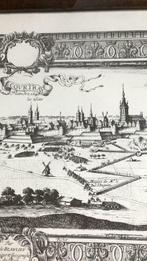 Tekening Kortrijk 1646, Antiek en Kunst, Kunst | Tekeningen en Fotografie, Ophalen