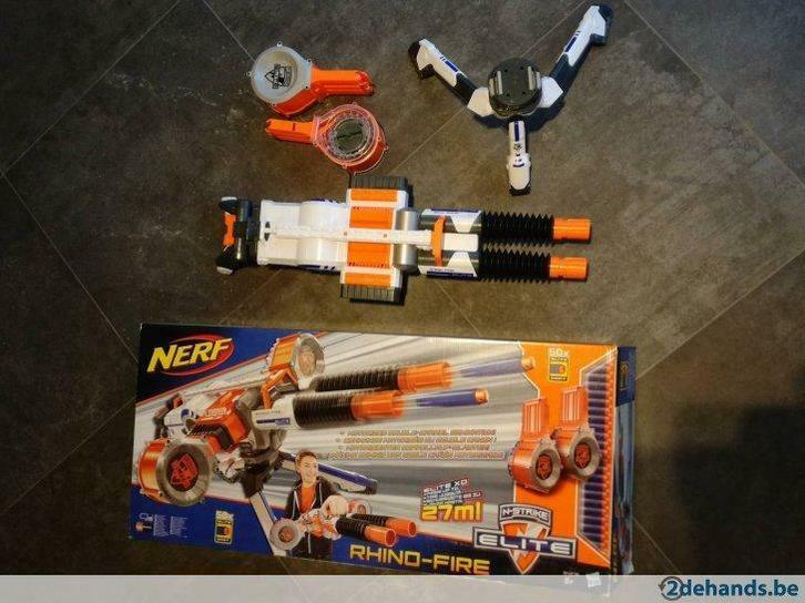 Nerf Rhino Fire, Kinderen en Baby's, Speelgoed | Overig, Nieuw, Ophalen