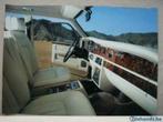 Poster interior Rolls Royce Silver Spirit Spur, Verzamelen, Posters, Deurposter of groter, Rechthoekig Liggend, Nieuw, Ophalen of Verzenden