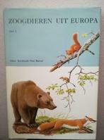 Zoogdieren uit Europa, Deel I (1971; Burckhardt/Barruel), Boeken, Ophalen of Verzenden, Zo goed als nieuw, Plaatjesalbum