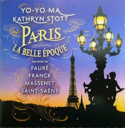 Paris la belle époque - Yo-Yo Ma & Kathryn Scott (CD), CD & DVD, CD | Classique, Comme neuf, Opéra ou Opérette, Romantique, Enlèvement ou Envoi