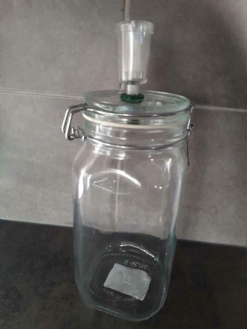 Melkkefir pot / waterkefir waterslot methode, NIEUW, 1,5 lit, Diversen, Levensmiddelen, Ophalen of Verzenden
