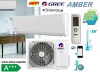 Gree Amber A+++  R32  Wifi  inverter warmtepomp 2,5kw - 7kw, Nieuw, Afstandsbediening, 100 m³ of groter, Verwarmen