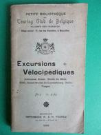 livre Excursions vélocipédiques 1899 Touring Club Belgique, Livres, Course à pied et Cyclisme, Utilisé, Enlèvement ou Envoi