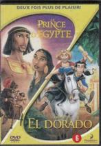THE PRINCE OF EGYPT/EL DORADO X2 DVDS, Cd's en Dvd's, Amerikaans, Ophalen of Verzenden, Tekenfilm