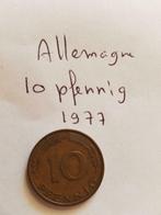 10 pfennig 1977, Enlèvement ou Envoi