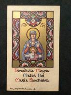Heiligenprentje Benedicta Magna Mater Dei Maria Sanctissima, Ophalen of Verzenden, Bidprentje