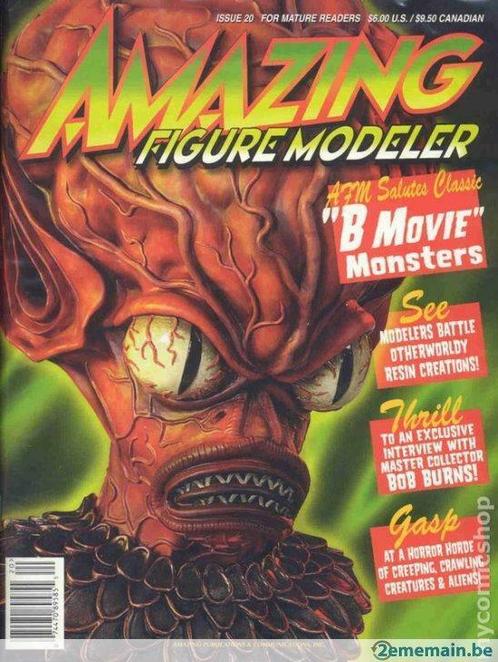 Livre Amazing Figure Modeler 20 Anglais, Livres, Journaux & Revues, Neuf