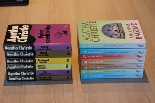 13 boeken Agatha Christie, Livres, Aventure & Action, Utilisé, Enlèvement ou Envoi