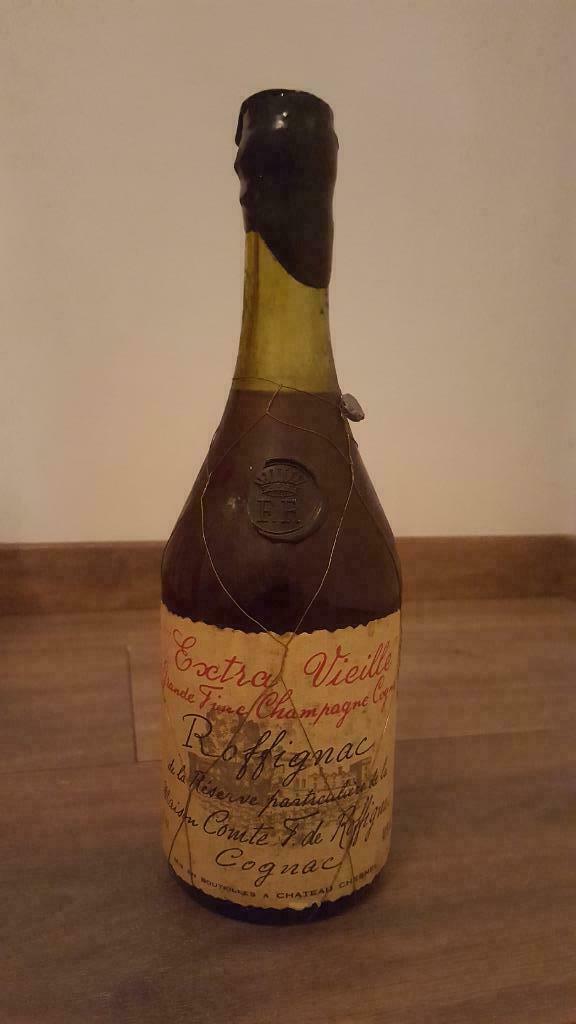 Cognac Roffignac, Verzamelen, Wijnen, Zo goed als nieuw, Overige typen, Frankrijk, Vol, Ophalen of Verzenden