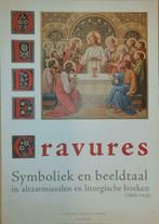 Oude Gravures. Symboliek en beeldtaal in altaarmissalen en l, VAN BEDAF, JOS, Utilisé, Enlèvement ou Envoi, Design graphique