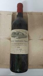 2 flessen  ch troplong mondot 1981, France, Enlèvement, Vin rouge