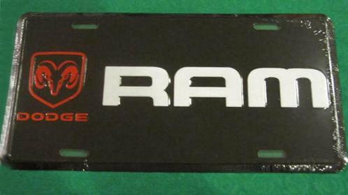 USA 'Dodge Ram' license plate - collector's edition - nieuw, Collections, Marques & Objets publicitaires, Neuf, Panneau publicitaire