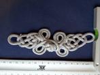 passementerie argent brillant 15 cm larg. 45 mm épais. 5 mm, Enlèvement ou Envoi, Neuf