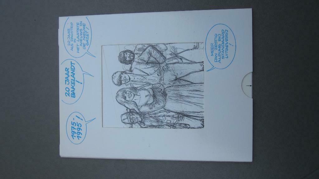 Bakelandt nieuwjaarskaart 20 jaar, Eén stripboek, Ophalen of Verzenden, Zo goed als nieuw