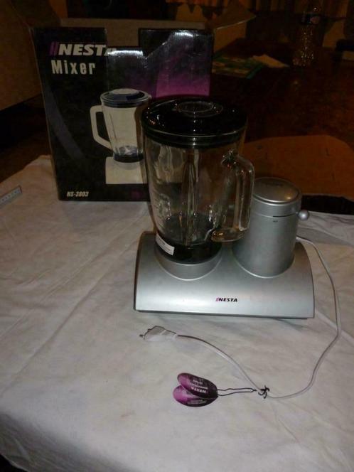 INESTA Mixer blender keukenrobot NS-3803, Elektronische apparatuur, Keukenmixers, Zo goed als nieuw, Ophalen of Verzenden