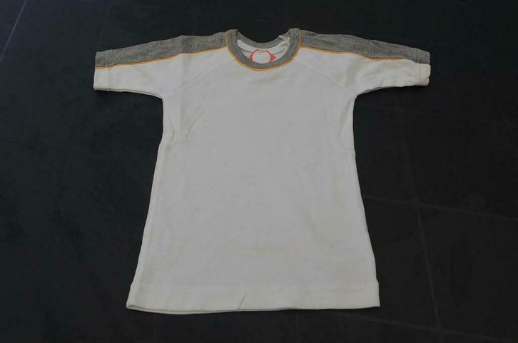 Onderhemdje met mouw wit - grijs 2/3 j, Kinderen en Baby's, Kinderkleding | Maat 98, Nieuw, Jongen, Nacht- of Onderkleding, Ophalen of Verzenden