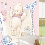 Winnie the Pooh behang poster pastel roze, baby, babykamer *, Ophalen of Verzenden, Nieuw, Wanddecoratie