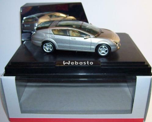 1:43 Norev 880001 Webasto Welcome 1 2002 Champagnegrey, Collections, Marques automobiles, Motos & Formules 1, Comme neuf, Voitures